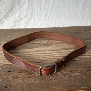 American Eagle Outfitters Brown Leather Belt Bag
